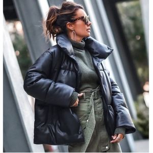 NEW Republic Oversized Vegan Leather Puffer Jacket